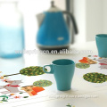 Promotion product Phthalates free soft round corner rubber placemats